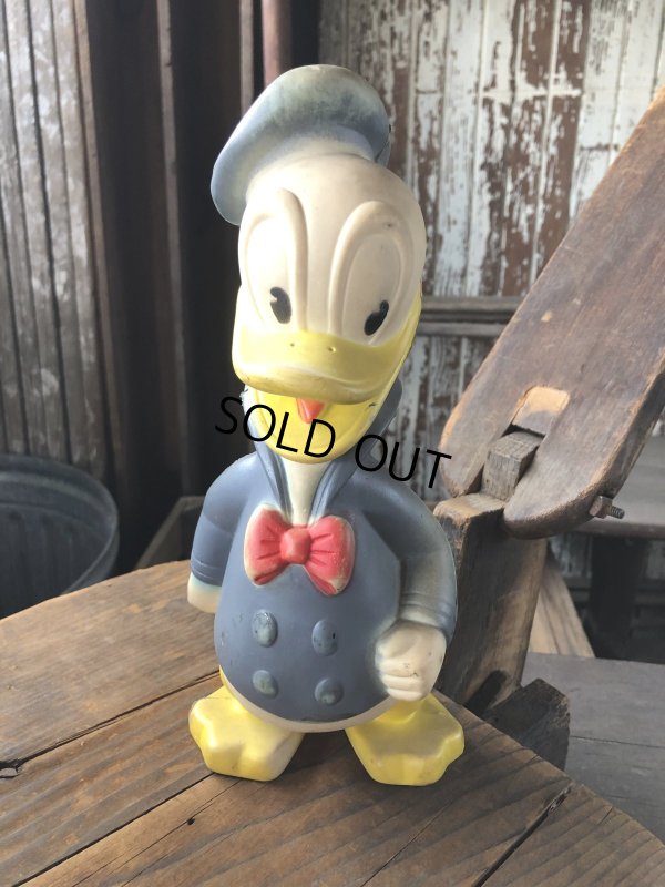 画像3: 50s Vintage Disney Sun Rubber Donald Duck Doll 26cm (R591)