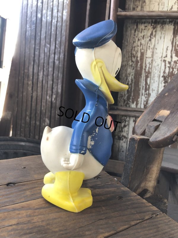 画像6: 50s Vintage Disney Sun Rubber Donald Duck Doll 26cm (R592)