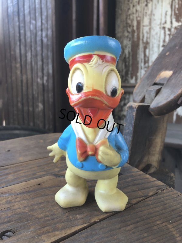 画像1: Vintage Disney Donald Duck Doll 15cm (R599)