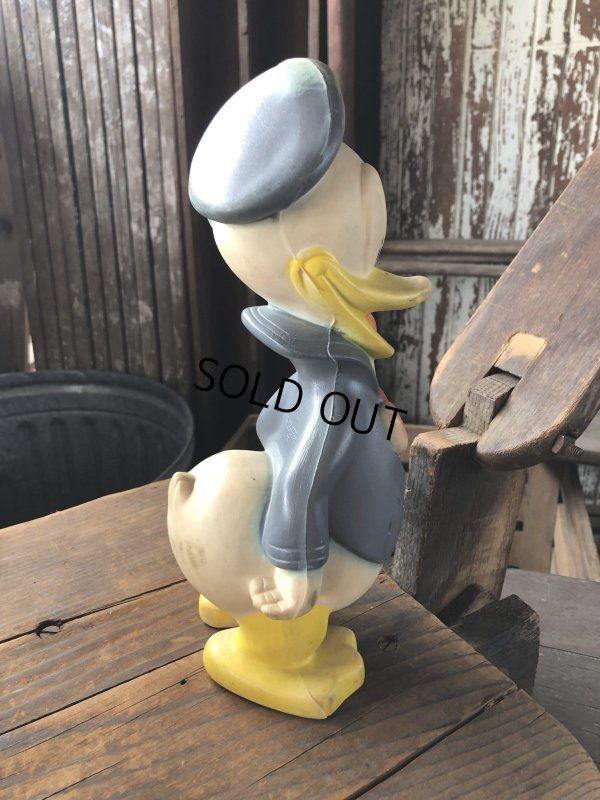 画像6: 50s Vintage Disney Sun Rubber Donald Duck Doll 26cm (R591)