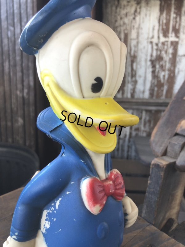 画像7: 50s Vintage Disney Sun Rubber Donald Duck Doll 26cm (R592)