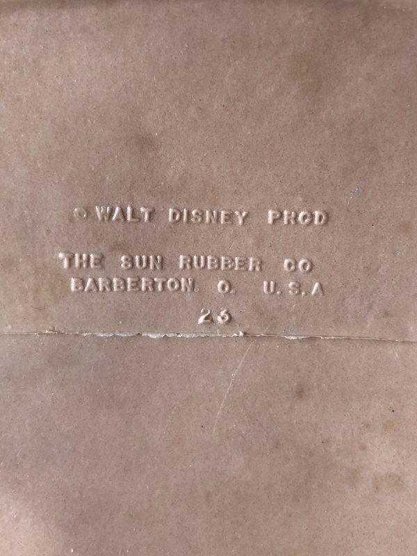 画像9: 50s Vintage Disney Sun Rubber Donald Duck Soap Dish (R593)