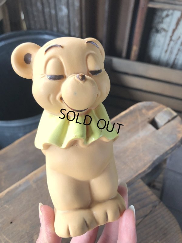 画像1: 70s Vintage Advertising Tommee Tippee Bear Vinyl Doll (R605)