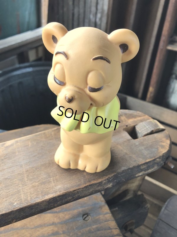 画像2: 70s Vintage Advertising Tommee Tippee Bear Vinyl Doll (R605)