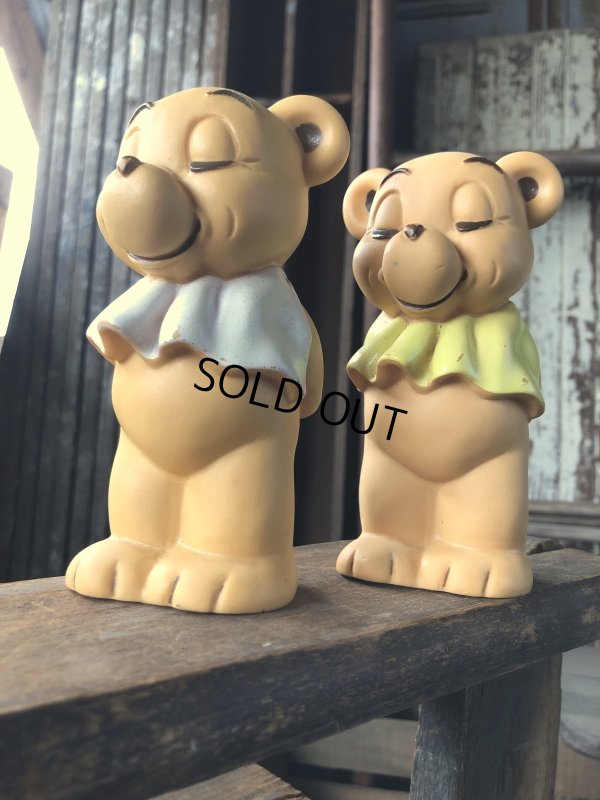 画像12: 70s Vintage Advertising Tommee Tippee Bear Vinyl Doll (R605)