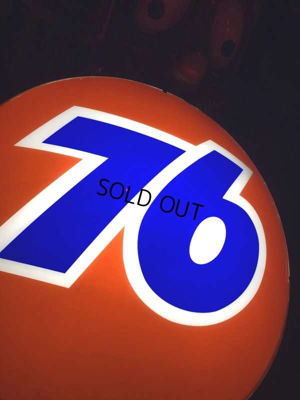 画像9: Vintage Advertising 76 Gas Station Original Display Lighted Sign Huge (R607) 