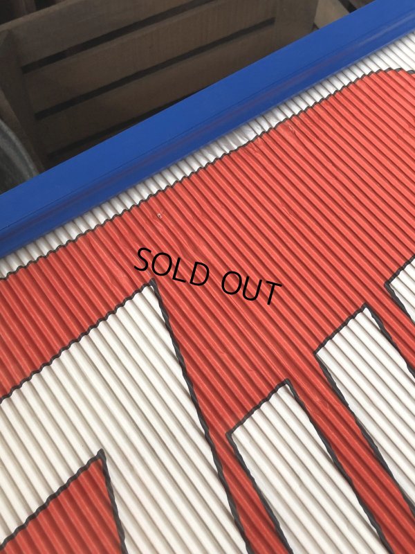 画像18: Vintage 7UP Soda Peter Max Floral Cardboard Store Sign w/Frame (R608)