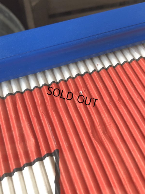 画像20: Vintage 7UP Soda Peter Max Floral Cardboard Store Sign w/Frame (R608)