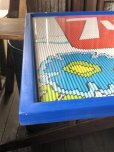 画像8: Vintage 7UP Soda Peter Max Floral Cardboard Store Sign w/Frame (R608)