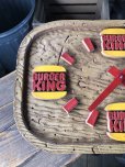 画像7: 70s Vintage BURGER KING Store Display Faux Wood Wall Clock Sign (R610)