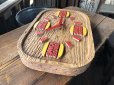 画像5: 70s Vintage BURGER KING Store Display Faux Wood Wall Clock Sign (R610)
