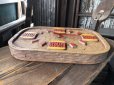 画像4: 70s Vintage BURGER KING Store Display Faux Wood Wall Clock Sign (R610)