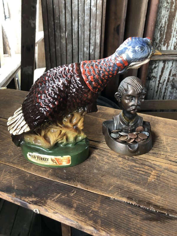 画像17: Vintage Wild Turkey Kentucky Bourbon Whiske Decanter Bottle (R612)
