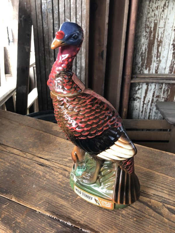 画像5: Vintage Wild Turkey Kentucky Bourbon Whiske Decanter Bottle (R611)