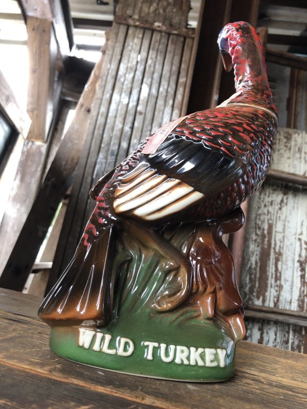 画像14: Vintage Wild Turkey Kentucky Bourbon Whiske Decanter Bottle (R611)