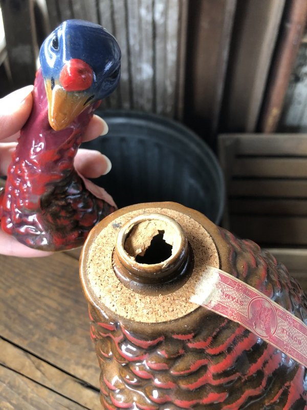 画像17: Vintage Wild Turkey Kentucky Bourbon Whiske Decanter Bottle (R611)