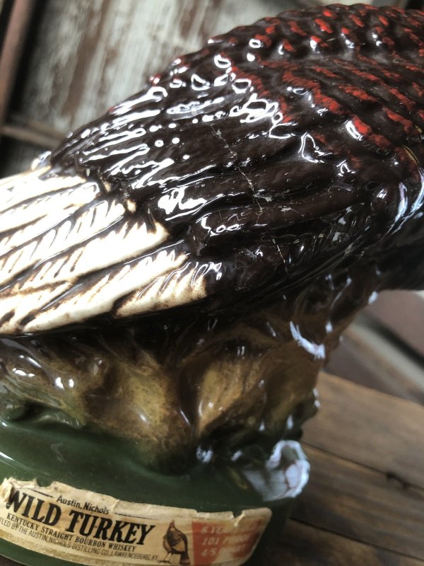 画像12: Vintage Wild Turkey Kentucky Bourbon Whiske Decanter Bottle (R612)