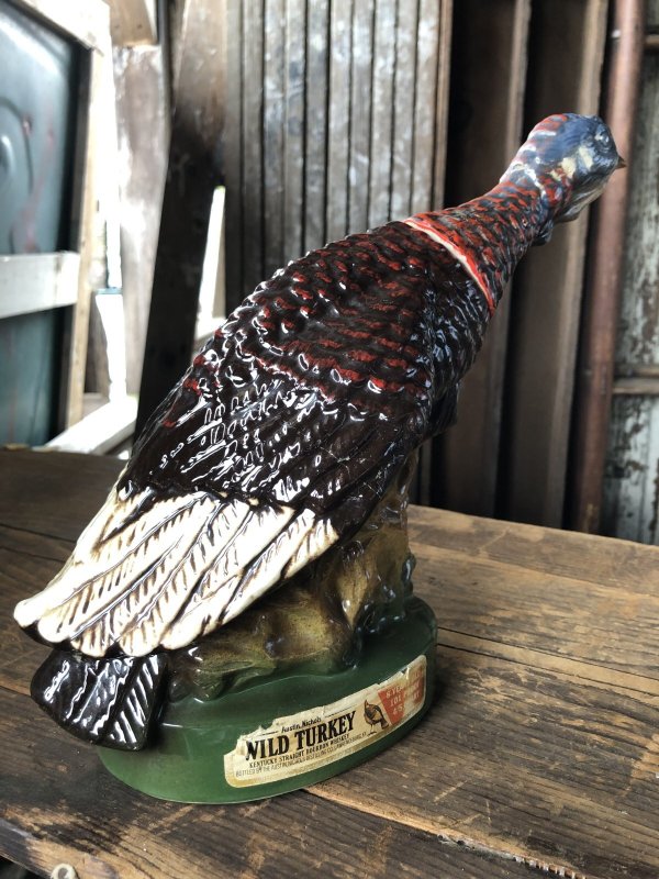 画像11: Vintage Wild Turkey Kentucky Bourbon Whiske Decanter Bottle (R612)