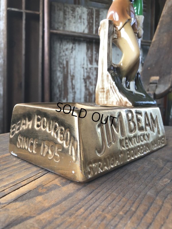 画像14: 70s Vintage Advertising JIM BEAM Bourbon Whiskey Cowgirl Counter Display Statue (R613)