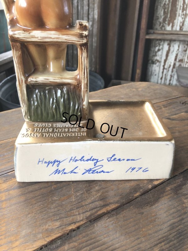 画像13: 70s Vintage Advertising JIM BEAM Bourbon Whiskey Cowgirl Counter Display Statue (R613)