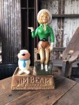 画像19: 70s Vintage Advertising JIM BEAM Bourbon Whiskey Cowgirl Counter Display Statue (R613)