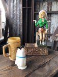画像20: 70s Vintage Advertising JIM BEAM Bourbon Whiskey Cowgirl Counter Display Statue (R613)