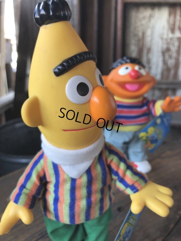 画像9: 90s Vintage Applause SESAME STREET Ernie ＆ Bert Doll Set (R615)