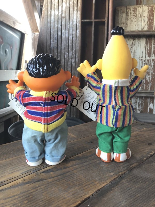 画像4: 90s Vintage Applause SESAME STREET Ernie ＆ Bert Doll Set (R615)
