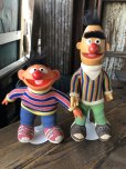 画像1: 80s Vintage Applause SESAME STREET Ernie ＆ Bert Doll Set (R614) (1)
