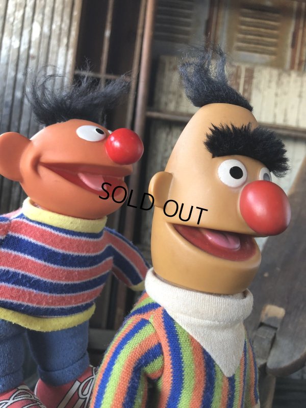 画像6: 80s Vintage Applause SESAME STREET Ernie ＆ Bert Doll Set (R614)