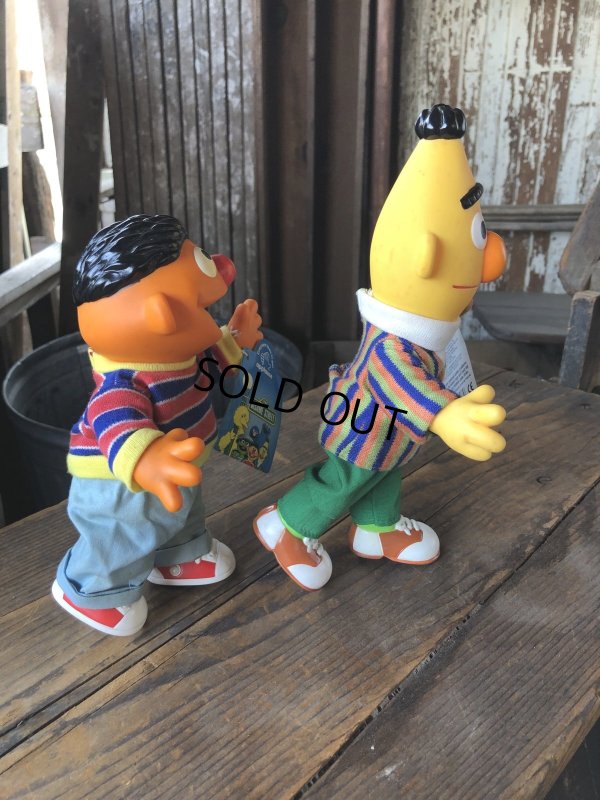 画像5: 90s Vintage Applause SESAME STREET Ernie ＆ Bert Doll Set (R615)
