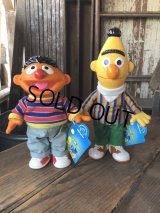 90s Vintage Applause SESAME STREET Ernie ＆ Bert Doll Set (R615)