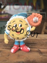 Vintage IHOP Pancake Kids Meal Toy Chocolate Chip Charlie PVC (R622)