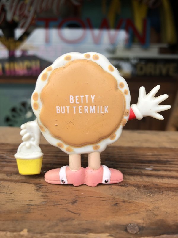 画像3: Vintage IHOP Pancake Kids Meal Toy Betty Buttermilk PVC (R619)