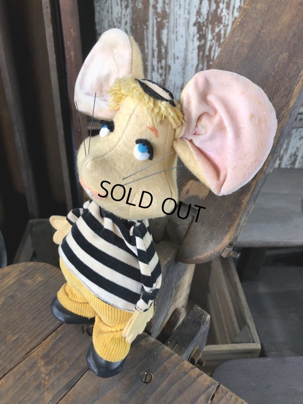画像4:  Vintage Topo Gigio Plush Doll (R625)