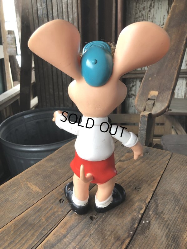 画像3: 60s Vintage Topo Gigio Vinyl Doll w/Bow Tie (R624)