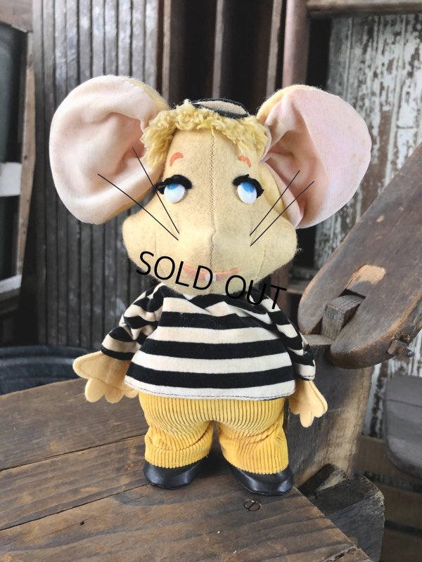 画像1:  Vintage Topo Gigio Plush Doll (R625)