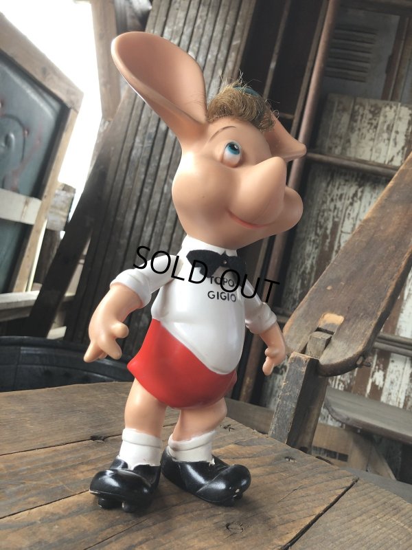 画像12: 60s Vintage Topo Gigio Vinyl Doll w/Bow Tie (R624)
