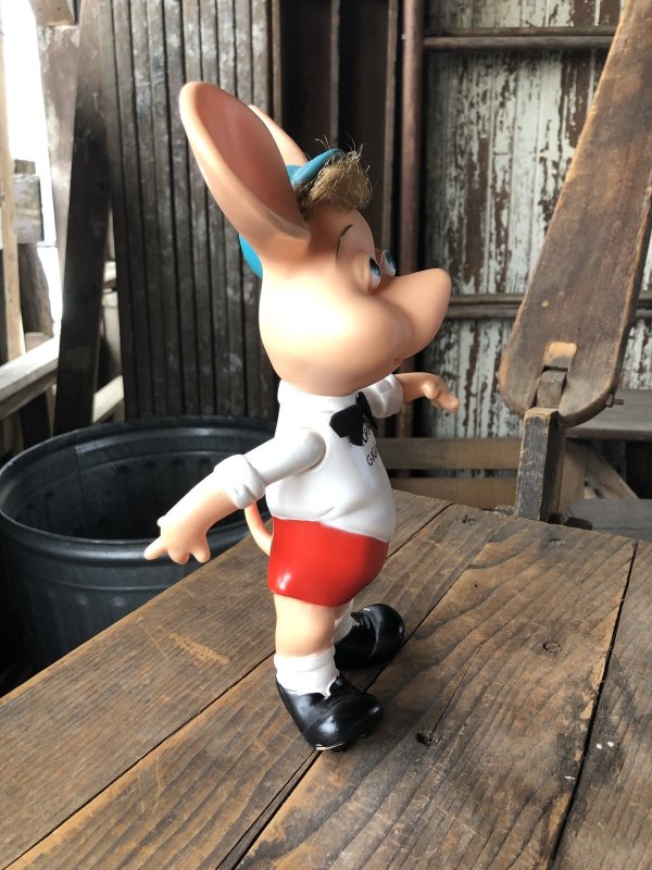 画像2: 60s Vintage Topo Gigio Vinyl Doll w/Bow Tie (R624)