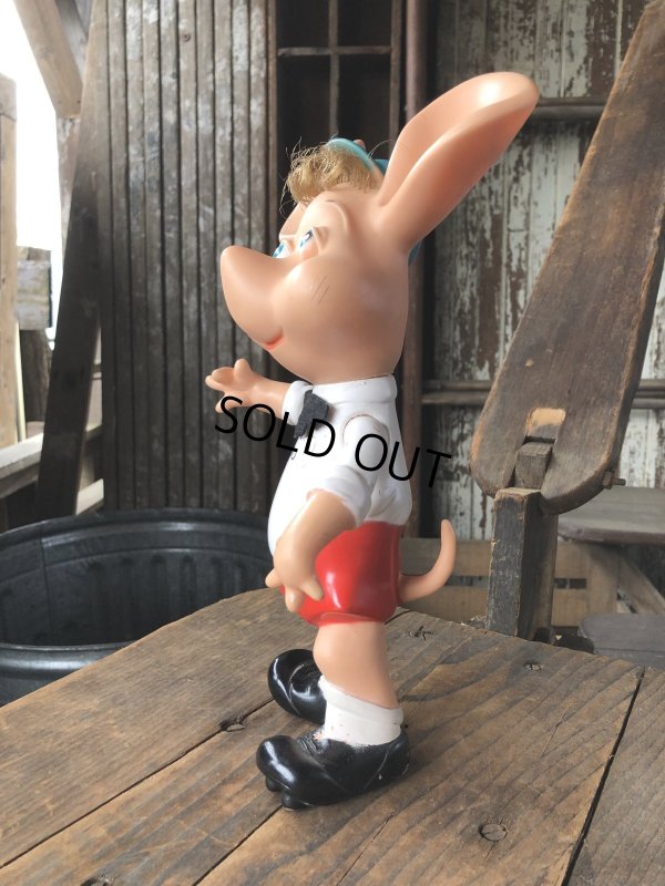 画像4: 60s Vintage Topo Gigio Vinyl Doll w/Bow Tie (R624)