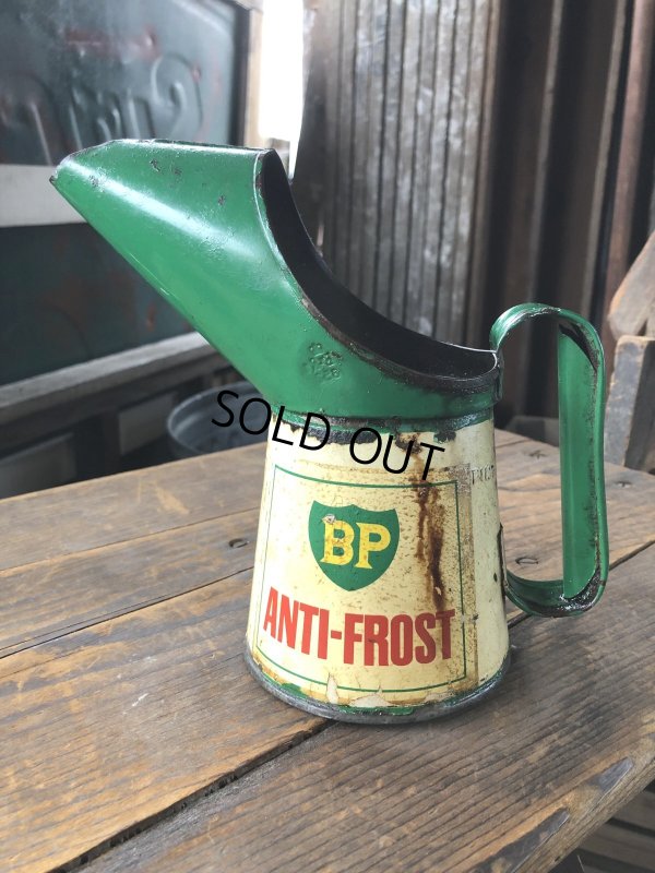 画像1: 40s Vintage BP Motor Oil Pourer Jug (R627) 