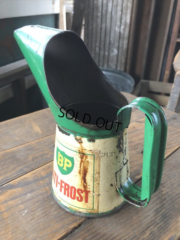 画像2: 40s Vintage BP Motor Oil Pourer Jug (R627) 
