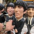 画像12: 80s Vintage ESCO The Beatles Chalkware Statues Complete Set (R630)