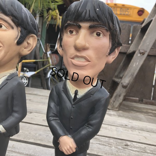 画像9: 80s Vintage ESCO The Beatles Chalkware Statues Complete Set (R630)