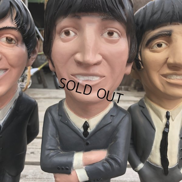 画像8: 80s Vintage ESCO The Beatles Chalkware Statues Complete Set (R630)