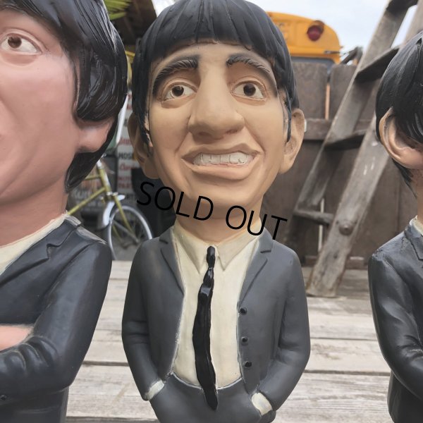 画像7: 80s Vintage ESCO The Beatles Chalkware Statues Complete Set (R630)
