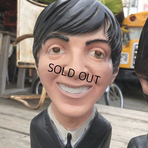 画像6: 80s Vintage ESCO The Beatles Chalkware Statues Complete Set (R630)