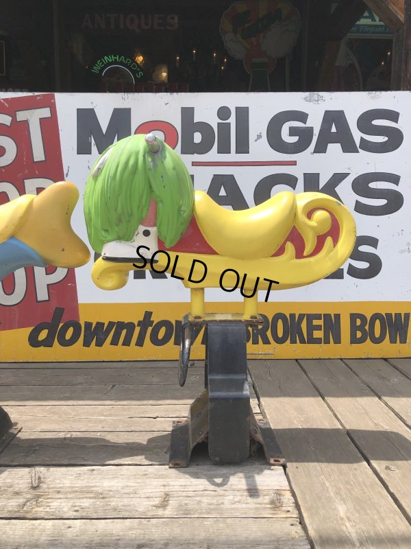 画像6: 70s Vintage McDonald's Fry Guys Playground Ride-On (R632)