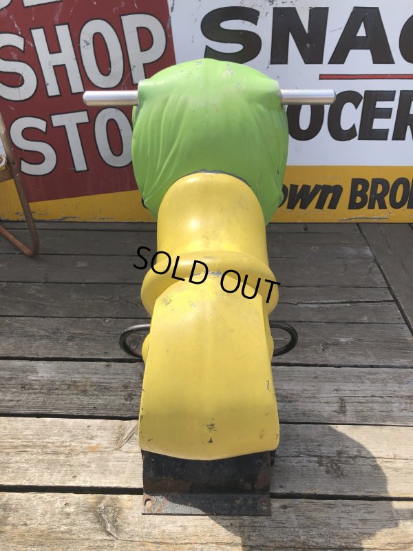 画像7: 70s Vintage McDonald's Fry Guys Playground Ride-On (R632)