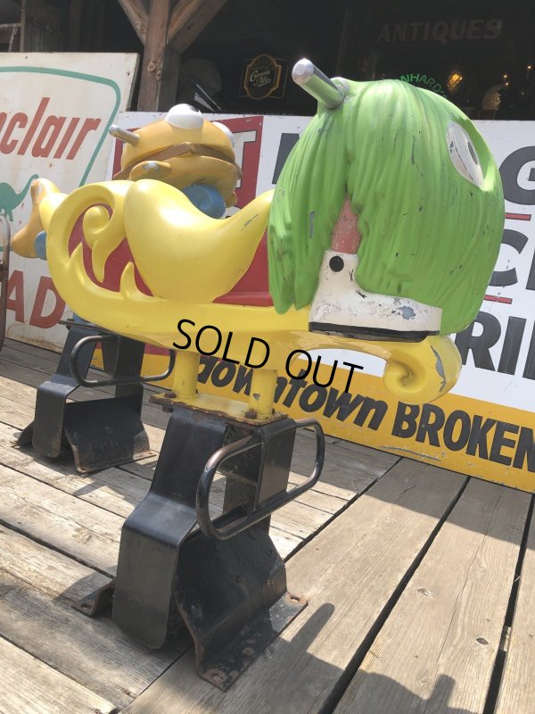 画像13: 70s Vintage McDonald's Fry Guys Playground Ride-On (R632)